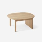 Sling Coffee Table Oak Angle Front